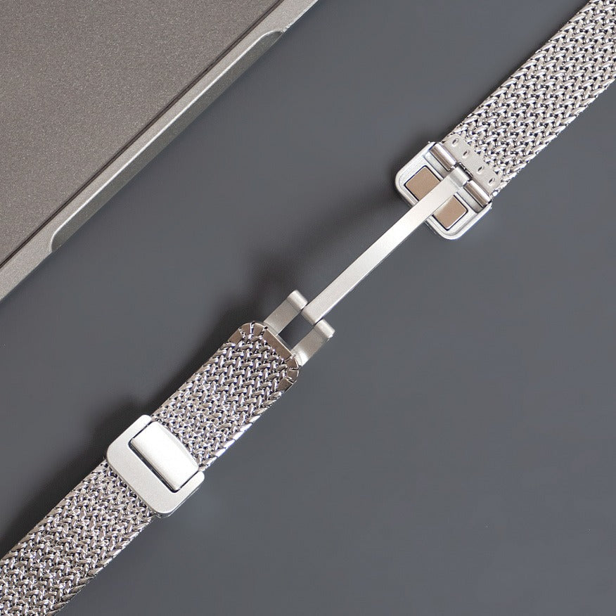 Iwatch Metal Wheat Ear Titanium Magnetic Strap: Helping Friends and Family Members with Alzheimer's Disease